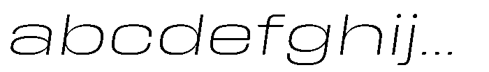HD Corbit Ultra Exp Extra Light Italic FONT