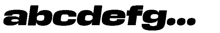 HD Corbit Ultra Expanded Black Italic FONT