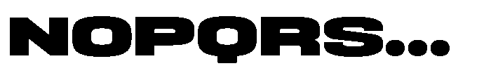 HD Corbit Ultra Expanded Black Font UPPERCASE
