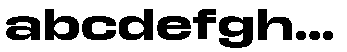 HD Corbit Ultra Expanded Bold FONT