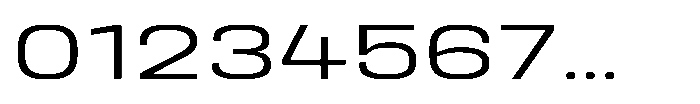 HD Corbit Ultra Expanded Light Font OTHER CHARS