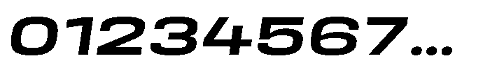 HD Corbit Ultra Expanded Medium Italic Font OTHER CHARS