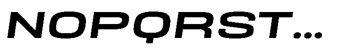 HD Corbit Ultra Expanded Medium Italic Font UPPERCASE