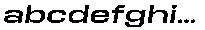 HD Corbit Ultra Expanded Medium Italic FONT