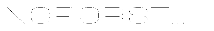 HD Corbit Ultra Expanded Thin Font UPPERCASE