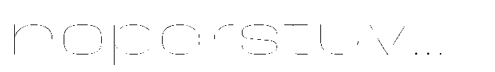 HD Corbit Ultra Expanded Thin Font LOWERCASE