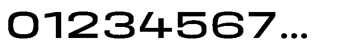 HD Corbit Ultra Expanded Font OTHER CHARS
