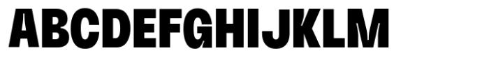 HD Node Condensed Extra Bold Font