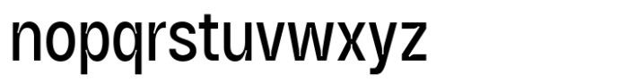 HD Node Condensed Font LOWERCASE