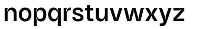 HD Node Medium Font LOWERCASE