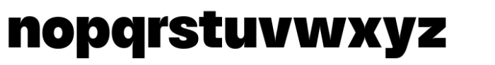 HD Node Sans Black Font LOWERCASE