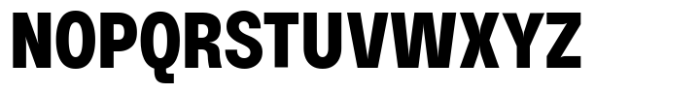 HD Node Sans Condensed Bold Font UPPERCASE