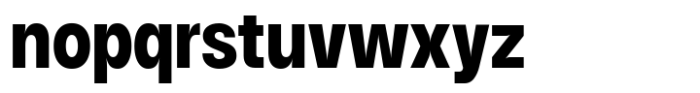 HD Node Sans Condensed Bold Font LOWERCASE