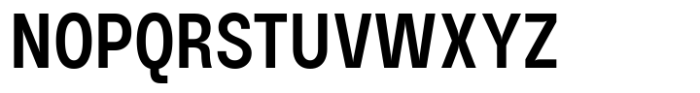 HD Node Sans Condensed Medium Font UPPERCASE