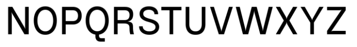 HD Node Sans Regular Font UPPERCASE