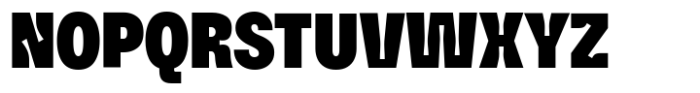 HD Node X Condensed Black Font UPPERCASE