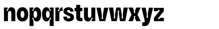 HD Node X Condensed Bold Font LOWERCASE