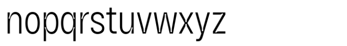 HD Node X Condensed Extra Light Font LOWERCASE