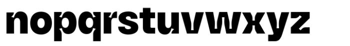 HD Node X Extra Bold Font LOWERCASE