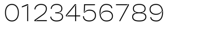 HD Node X Wide Thin Font OTHER CHARS