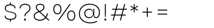HD Node X Wide Thin Font OTHER CHARS
