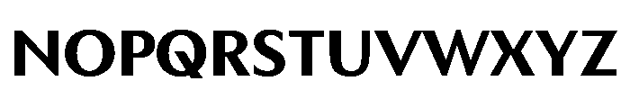 HD Sans Bold Font UPPERCASE