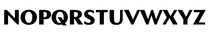 HD Sans ExtraBold Font UPPERCASE