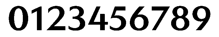 HD Sans Medium Font OTHER CHARS