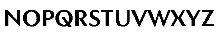 HD Sans Medium Font UPPERCASE