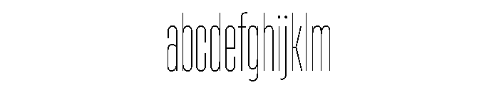 HeadingCompressed 11Thin FONT