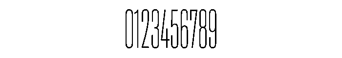 HeadingCompressed 12Light Font OTHER CHARS