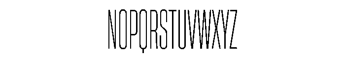 HeadingCompressed 12Light Font UPPERCASE