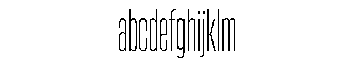 HeadingCompressed 12Light FONT