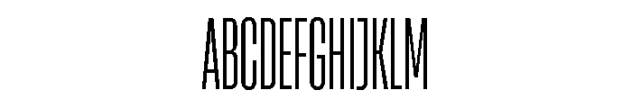 HeadingCompressed 13Book Font UPPERCASE