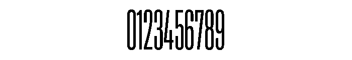 HeadingCompressed 14Regular Font OTHER CHARS