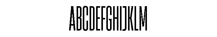 HeadingCompressed 14Regular Font UPPERCASE