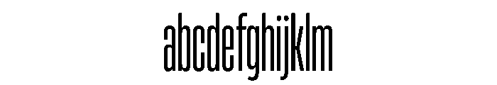 HeadingCompressed 14Regular FONT