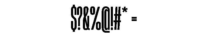 HeadingCompressed 15Medium Font OTHER CHARS