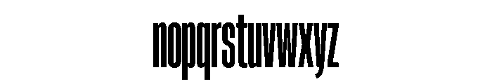 HeadingCompressed 16Bold Font LOWERCASE
