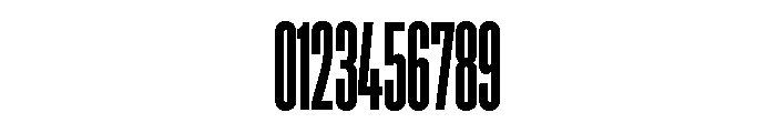 HeadingCompressed 17XBold Font OTHER CHARS