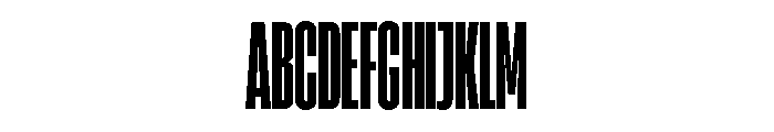 HeadingCompressed 17XBold Font UPPERCASE