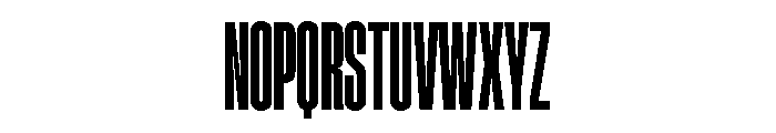HeadingCompressed 17XBold Font UPPERCASE