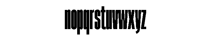 HeadingCompressed 18Heavy Font LOWERCASE