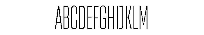 HeadingCondensed 22Light Font UPPERCASE