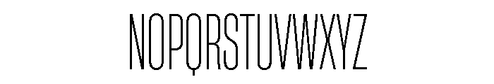 HeadingCondensed 22Light Font UPPERCASE