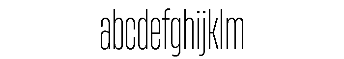 HeadingCondensed 22Light FONT