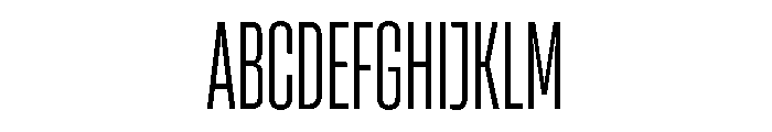 HeadingCondensed 23Book Font UPPERCASE