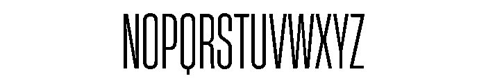 HeadingCondensed 23Book Font UPPERCASE