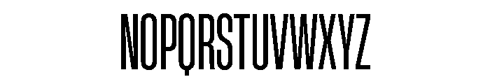 HeadingCondensed 24Regular Font UPPERCASE