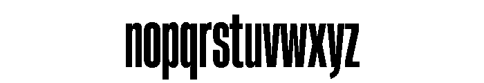 HeadingCondensed 26Bold Font LOWERCASE